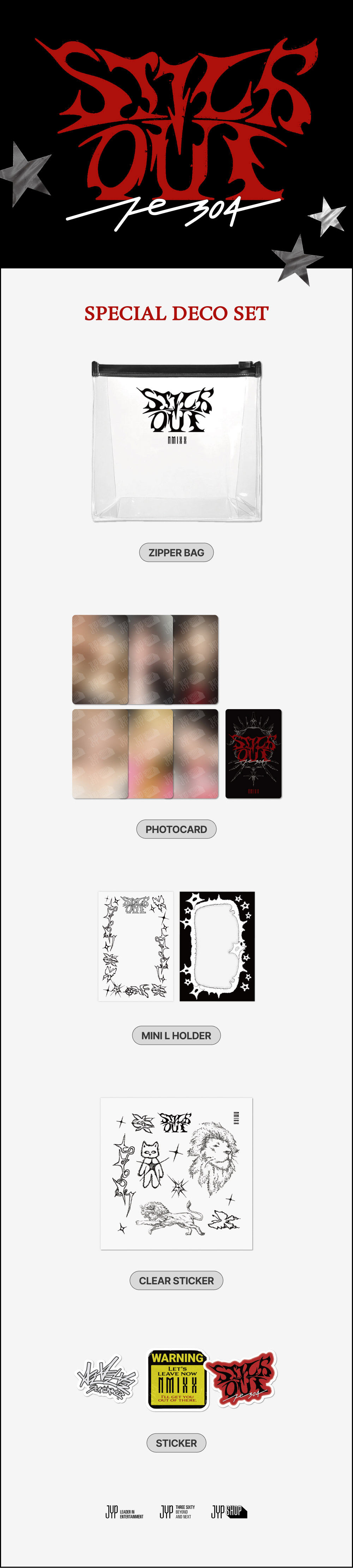 NMIXX Fe3O4: STICK OUT Goods - SPECIAL DECO SET kpoptown.com